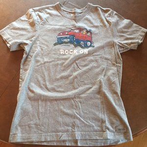 Life is Good! Men's T-shirt, medium